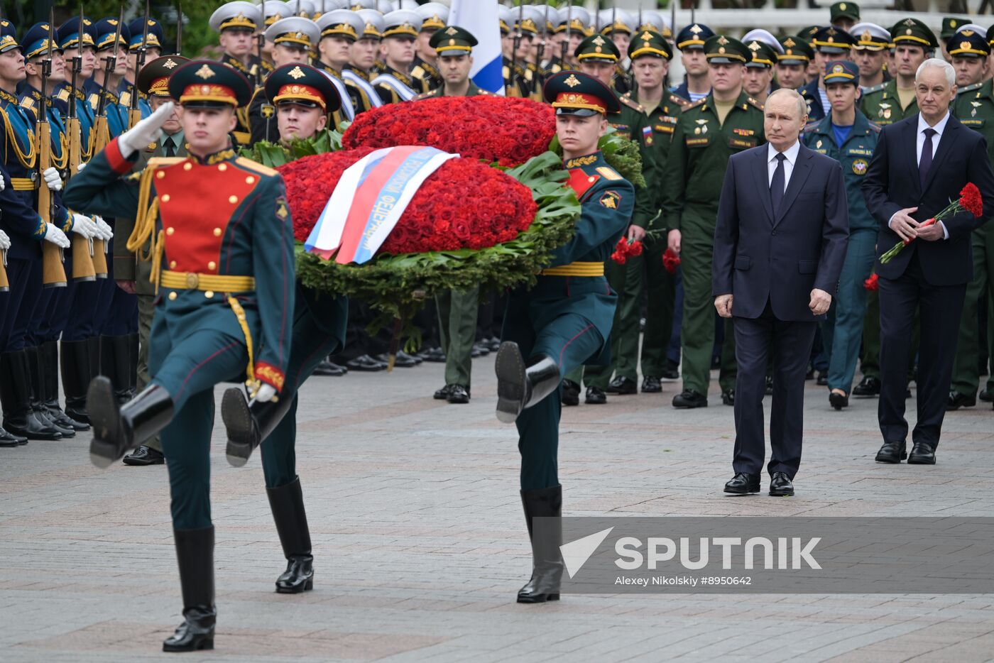 Russia Putin WWII Memory and Sorrow Day