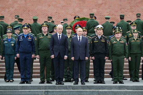 Russia Putin WWII Memory and Sorrow Day