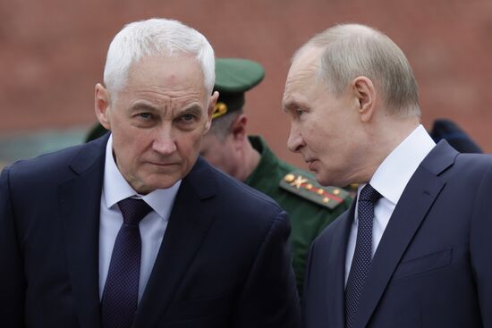 Russia Putin WWII Memory and Sorrow Day