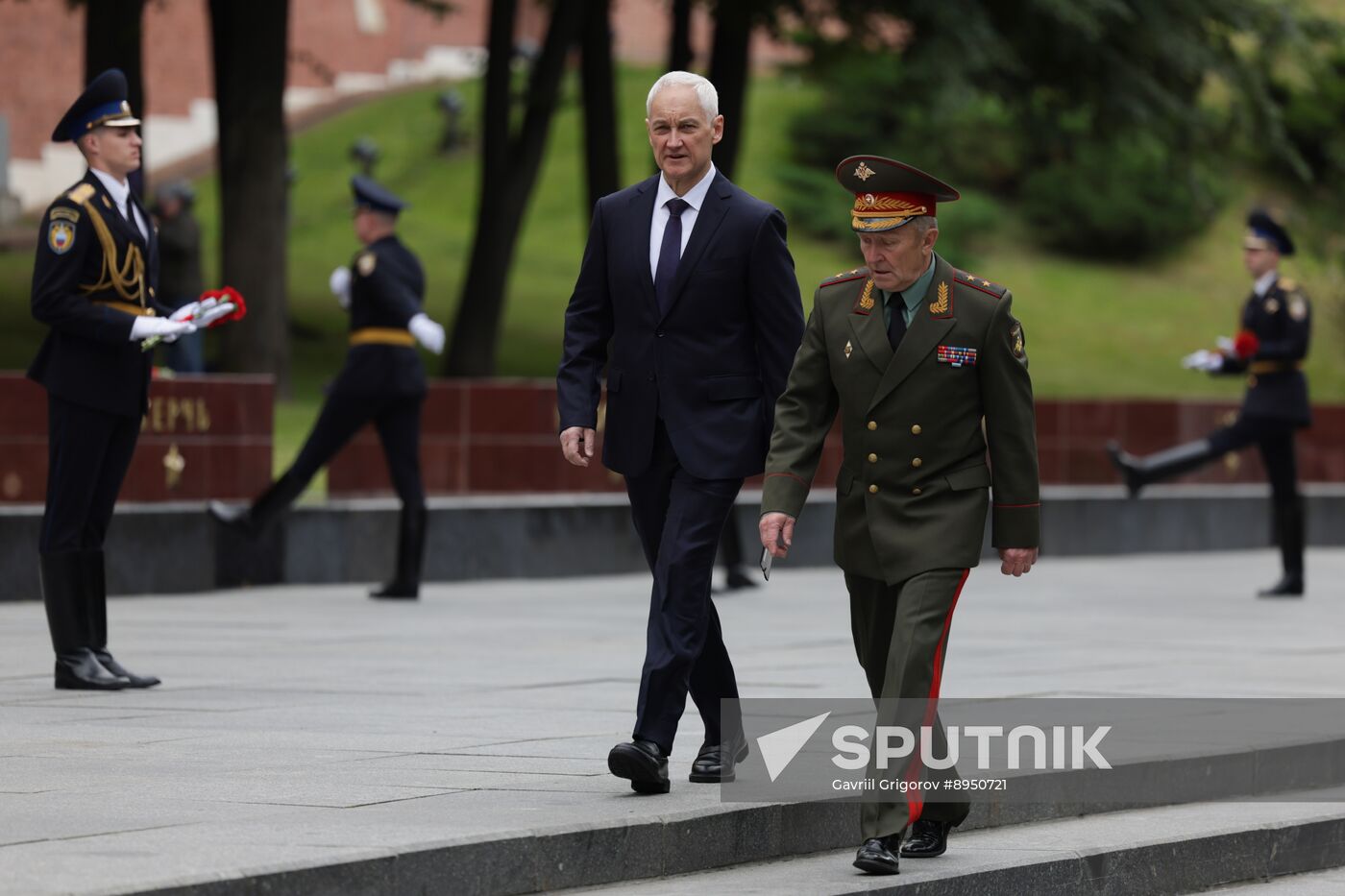 Russia Putin WWII Memory and Sorrow Day