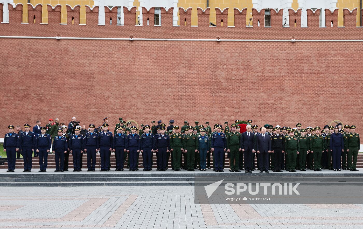 Russia Putin WWII Memory and Sorrow Day