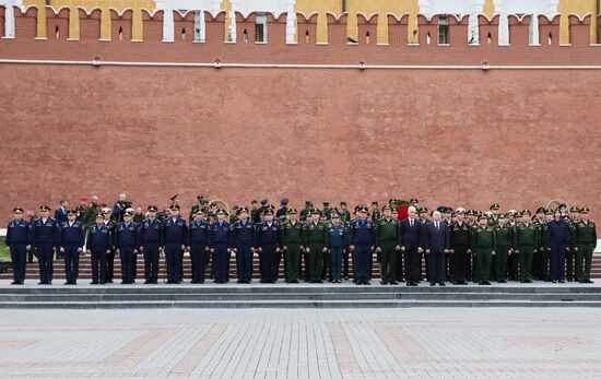 Russia Putin WWII Memory and Sorrow Day