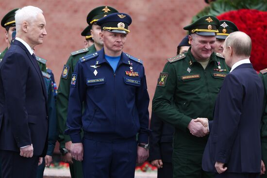 Russia Putin WWII Memory and Sorrow Day