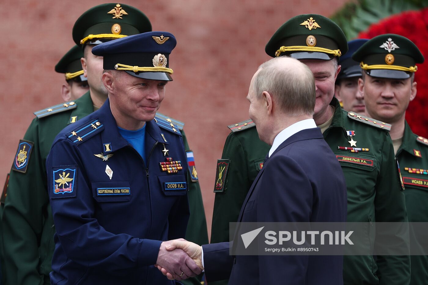 Russia Putin WWII Memory and Sorrow Day