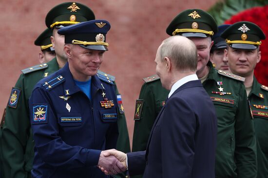 Russia Putin WWII Memory and Sorrow Day