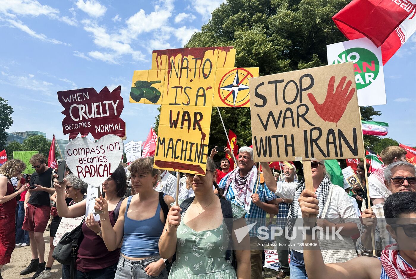 Netherlands NATO Summit Protest