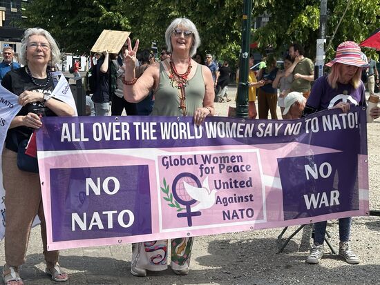 Netherlands NATO Summit Protest