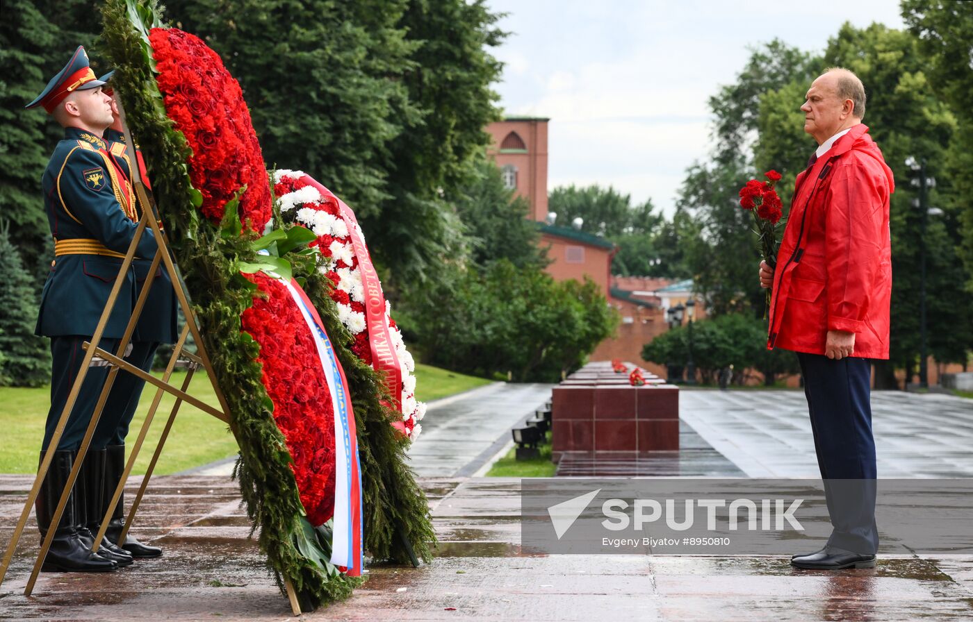 Russia WWII Memory and Sorrow Day