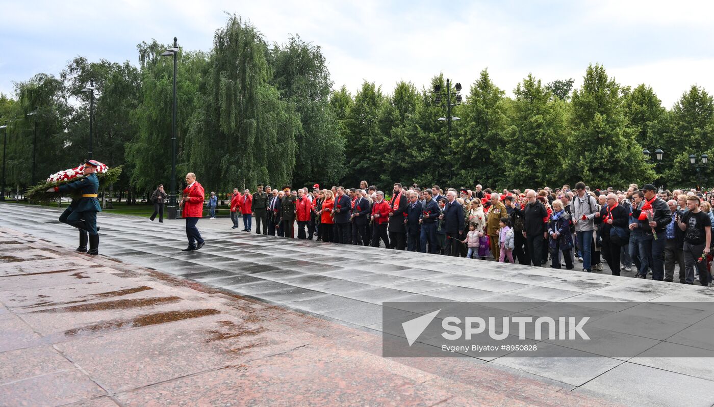 Russia WWII Memory and Sorrow Day