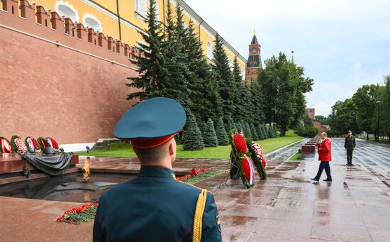 Russia WWII Memory and Sorrow Day