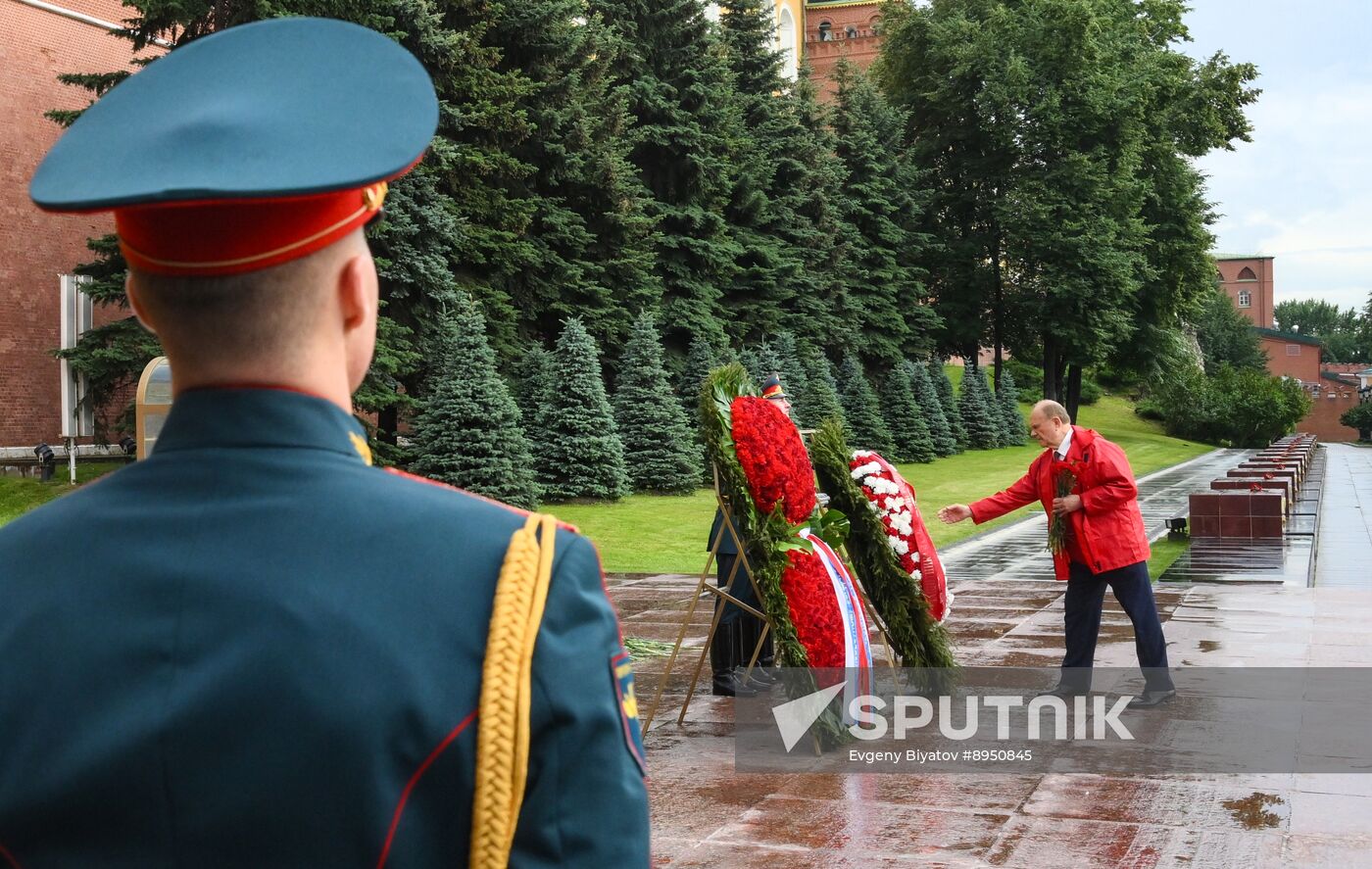 Russia WWII Memory and Sorrow Day