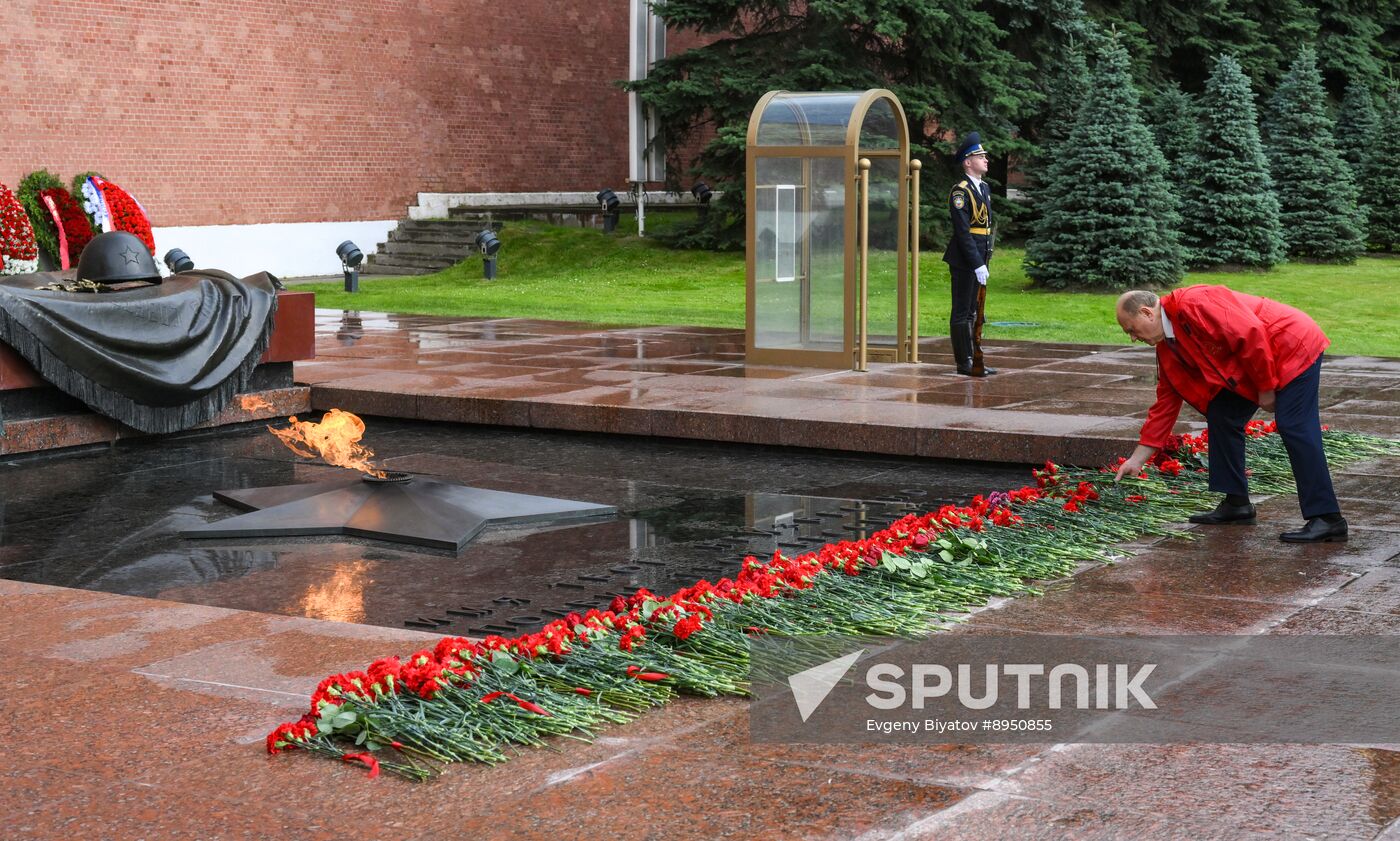 Russia WWII Memory and Sorrow Day