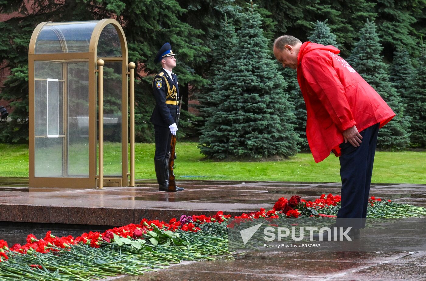Russia WWII Memory and Sorrow Day