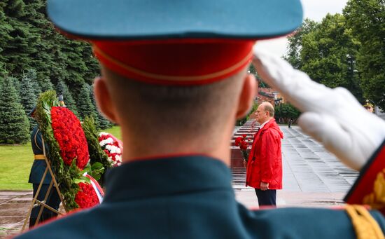 Russia WWII Memory and Sorrow Day