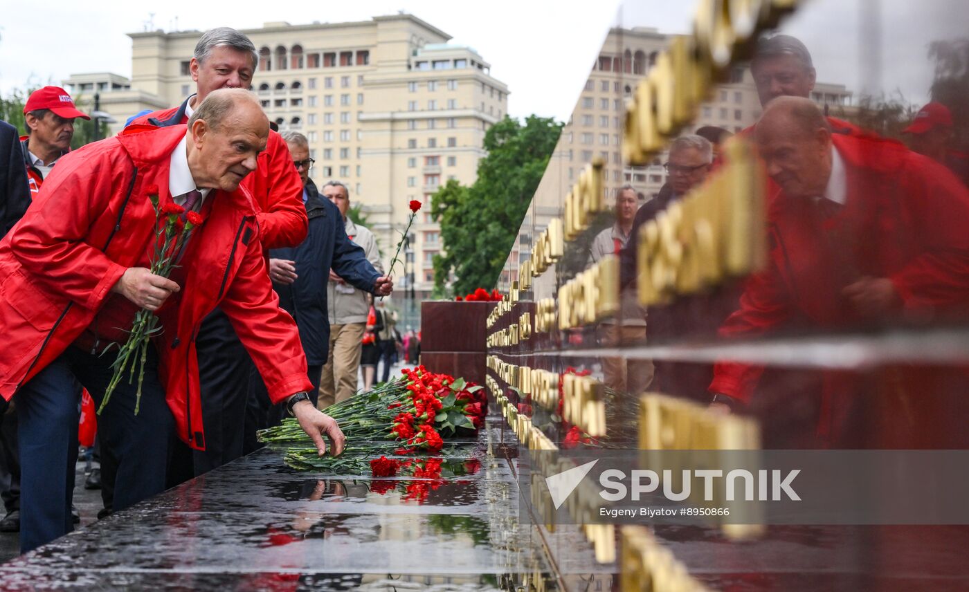 Russia WWII Memory and Sorrow Day