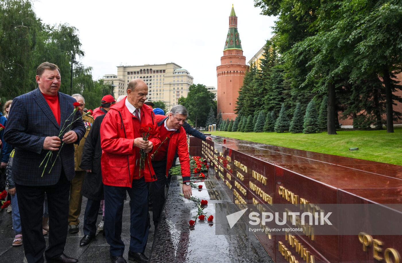Russia WWII Memory and Sorrow Day
