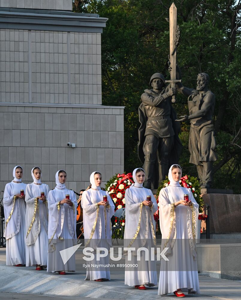 Russia WWII Memory and Sorrow Day