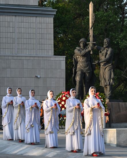 Russia WWII Memory and Sorrow Day