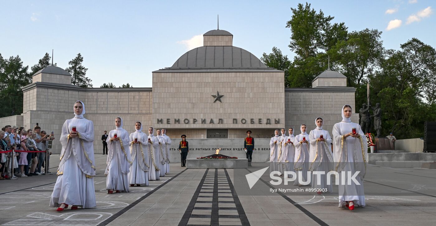 Russia WWII Memory and Sorrow Day