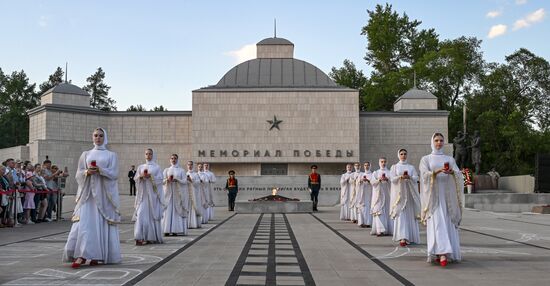 Russia WWII Memory and Sorrow Day