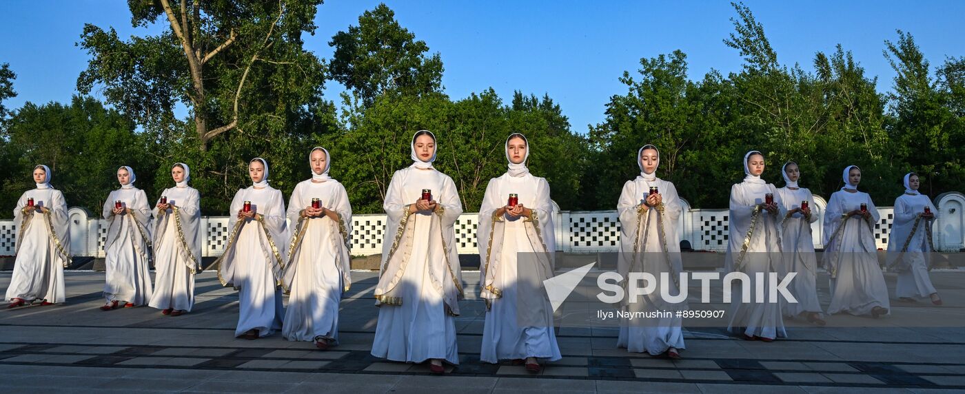 Russia WWII Memory and Sorrow Day