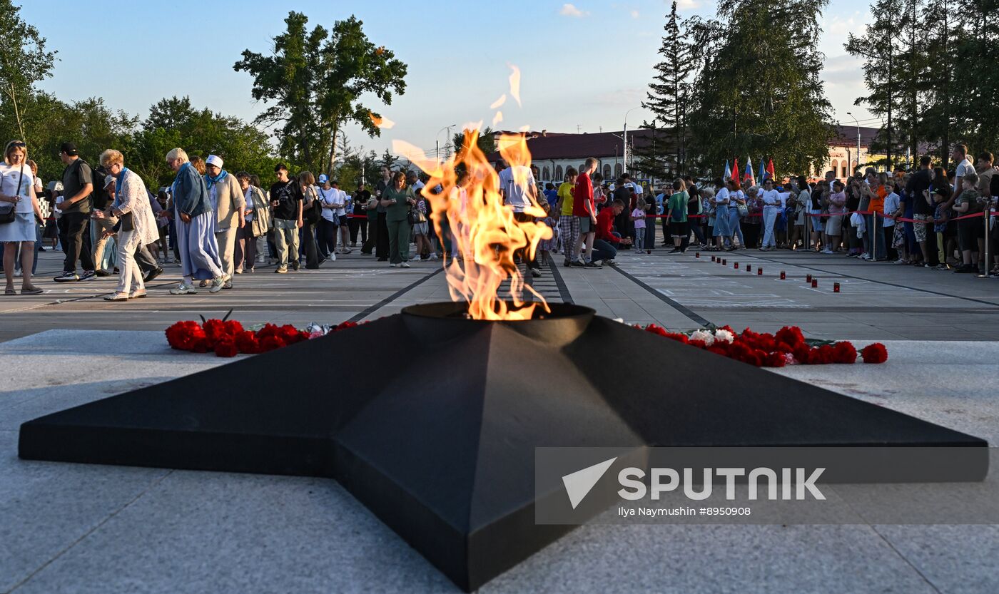 Russia WWII Memory and Sorrow Day