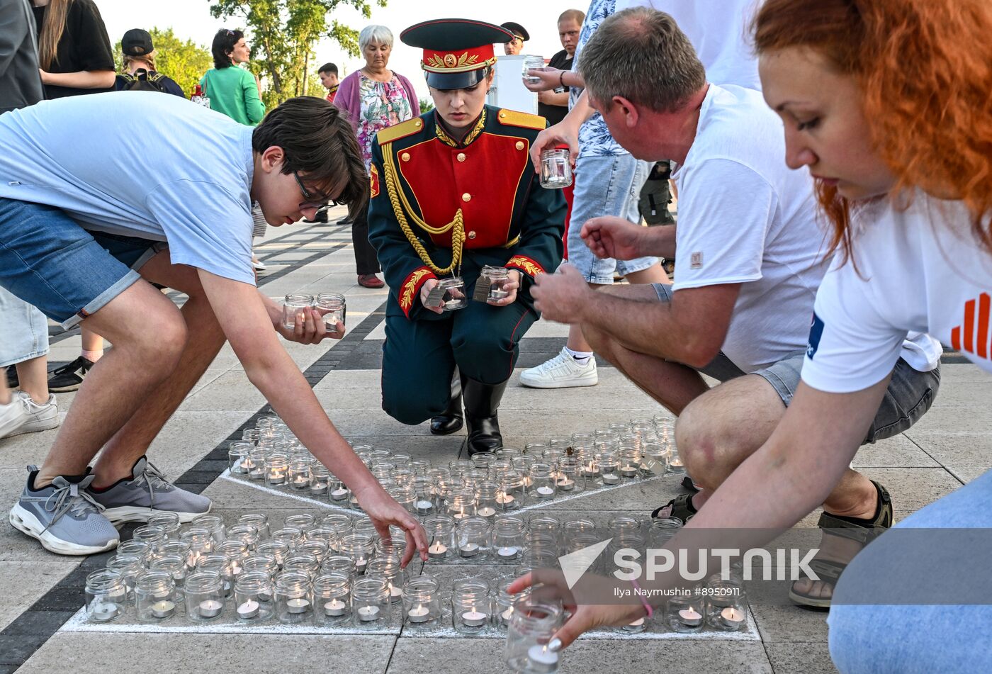 Russia WWII Memory and Sorrow Day