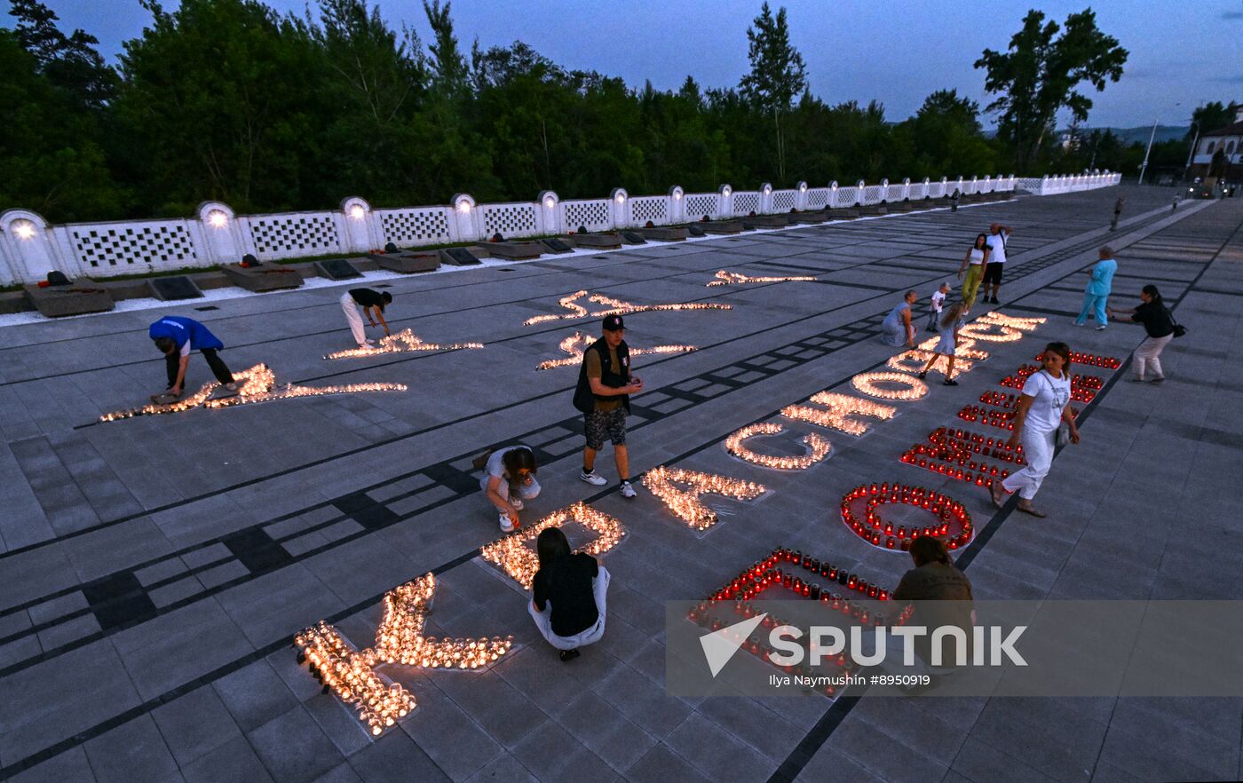 Russia WWII Memory and Sorrow Day