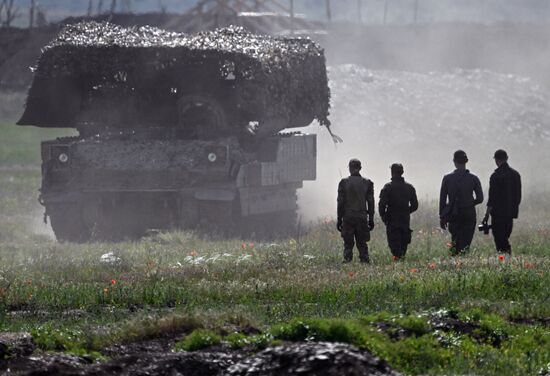 Russia Ukraine Military Operation Captured BFV Test