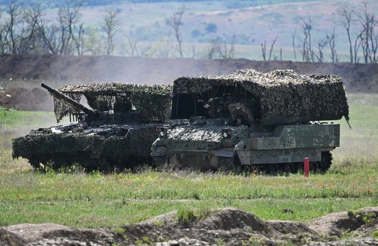 Russia Ukraine Military Operation Captured BFV Test