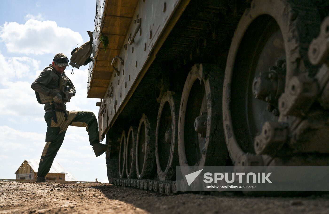 Russia Ukraine Military Operation Captured BFV Test