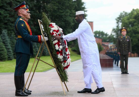 Russia Mali Wreath Laying
