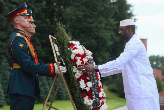 Russia Mali Wreath Laying