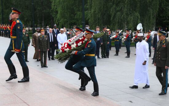 Russia Mali Wreath Laying