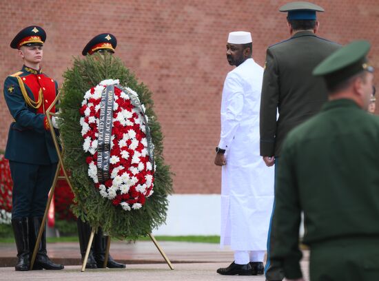 Russia Mali Wreath Laying