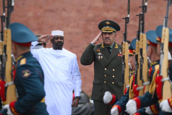 Russia Mali Wreath Laying