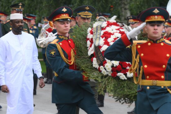 Russia Mali Wreath Laying