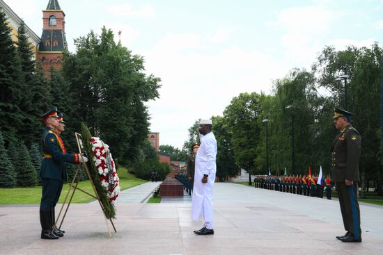 Russia Mali Wreath Laying