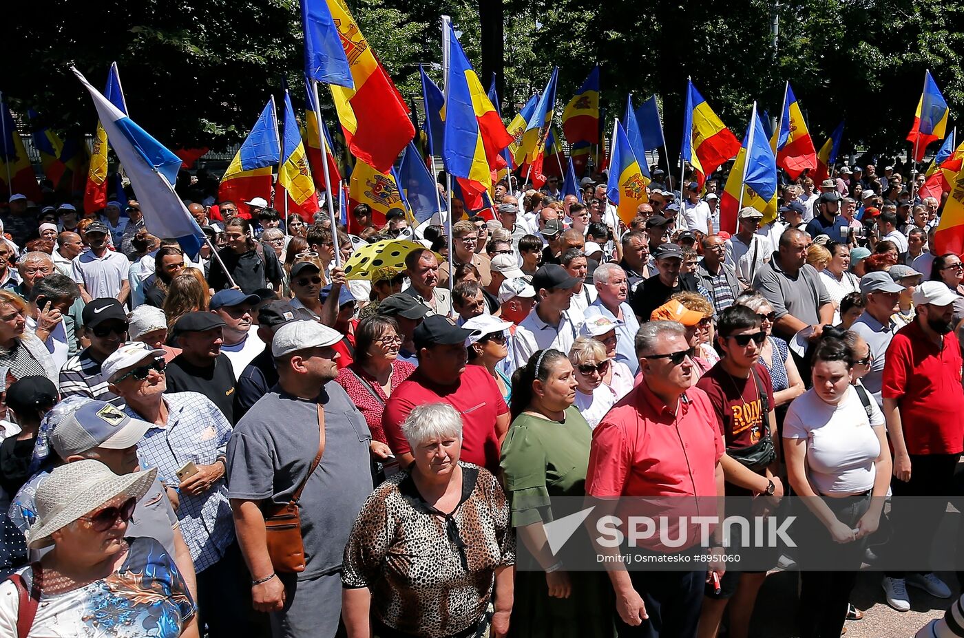 Moldova Opposition Rally