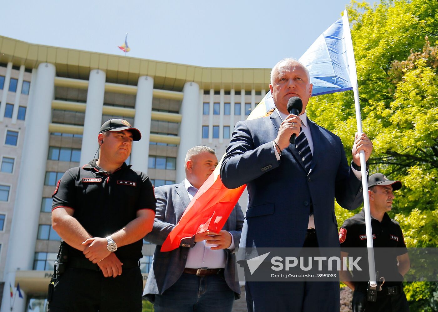Moldova Opposition Rally