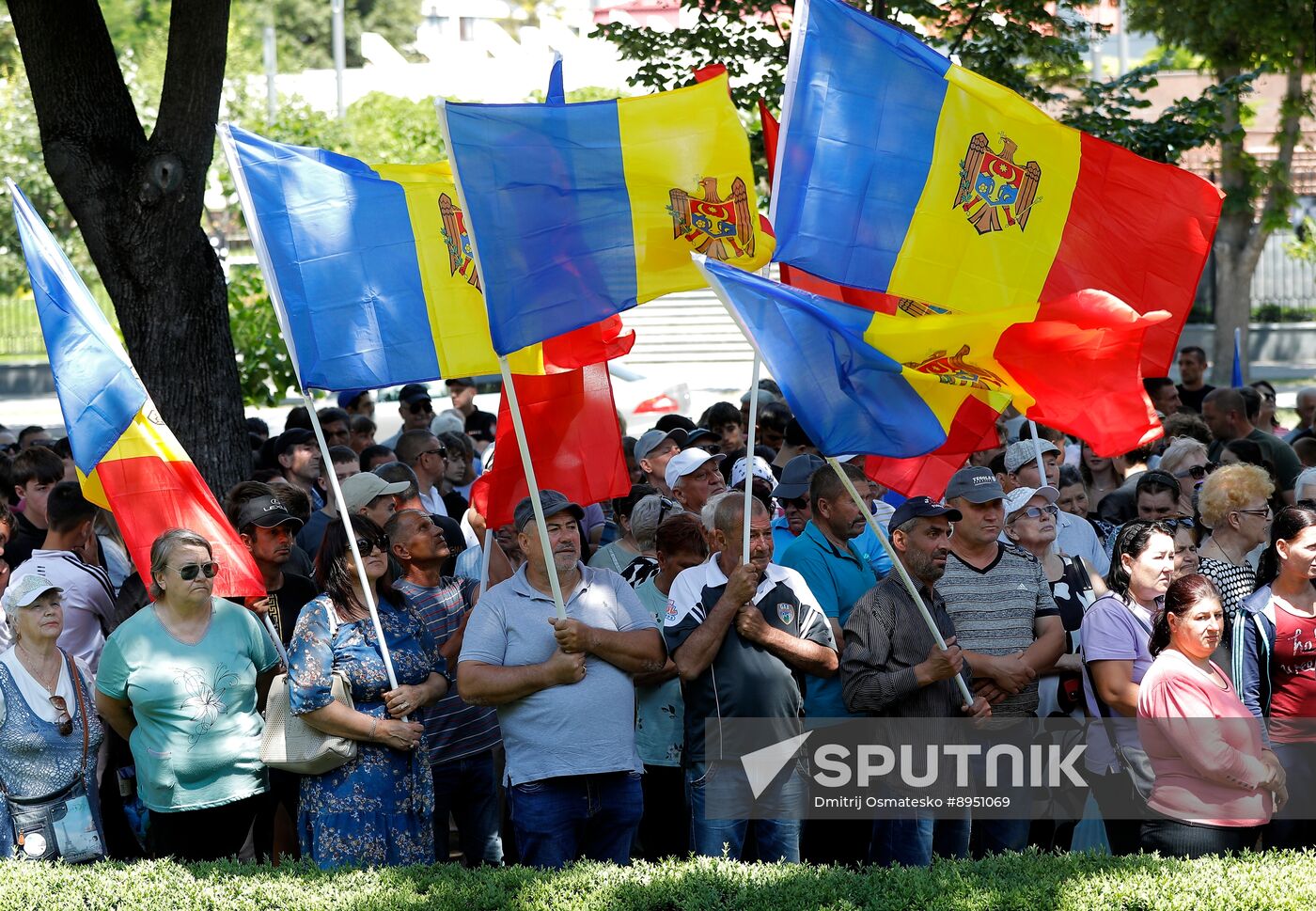 Moldova Opposition Rally