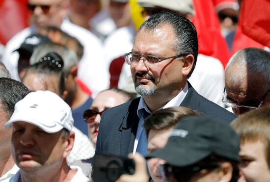 Moldova Opposition Rally