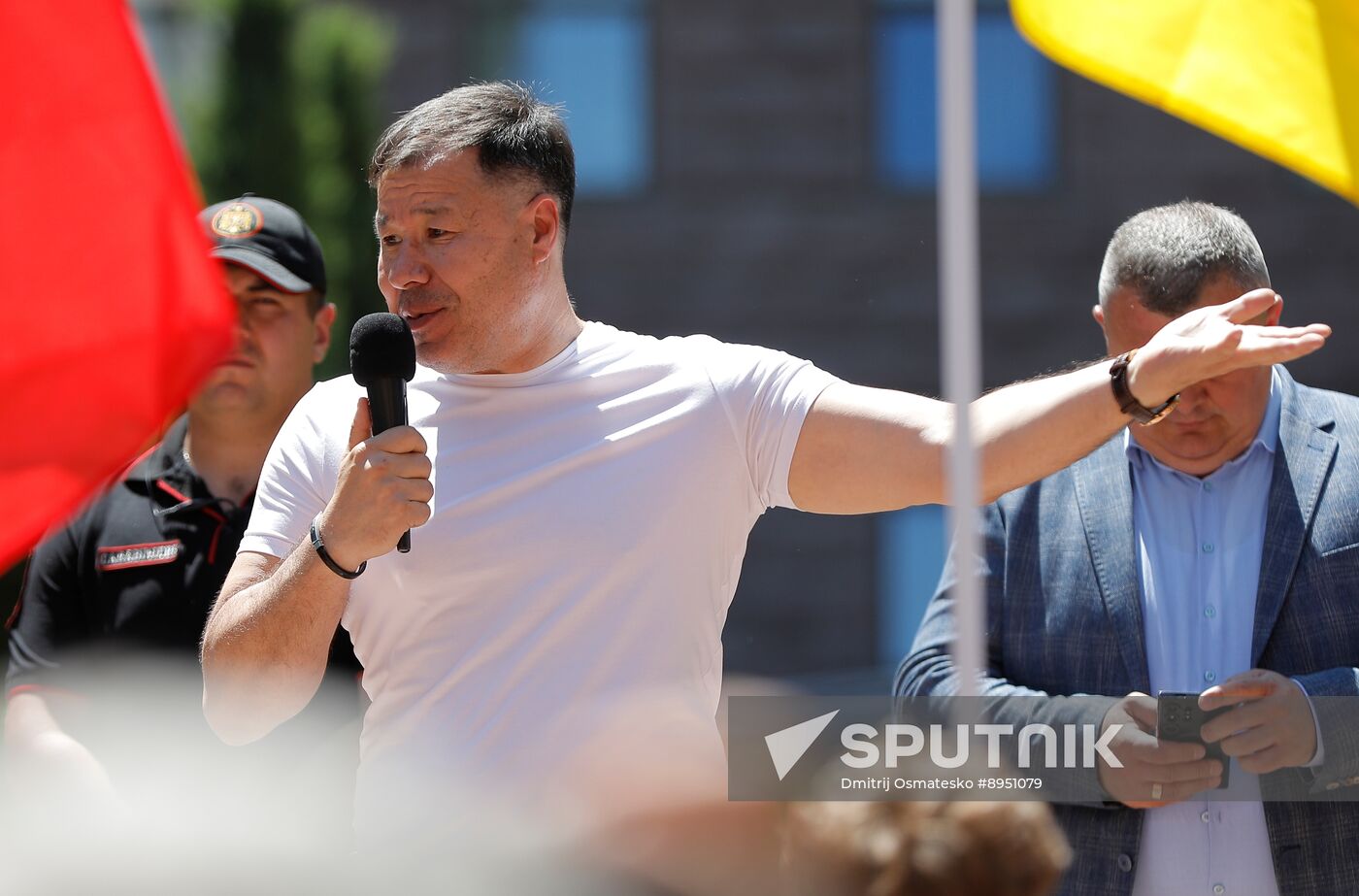 Moldova Opposition Rally