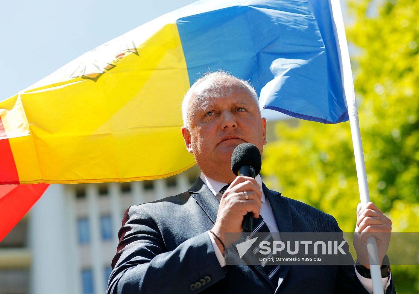 Moldova Opposition Rally