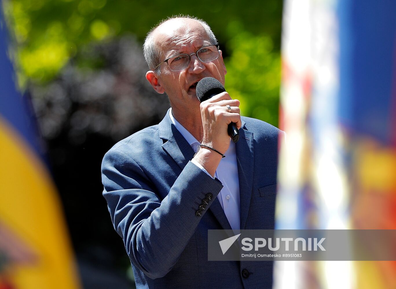 Moldova Opposition Rally