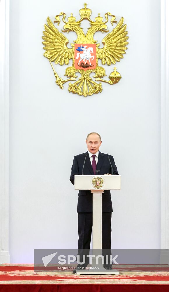 Russia Putin Higher Military Schools Graduates