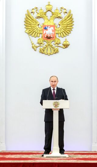 Russia Putin Higher Military Schools Graduates