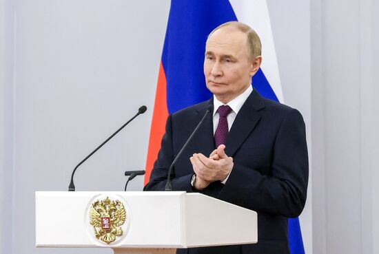 Russia Putin Higher Military Schools Graduates