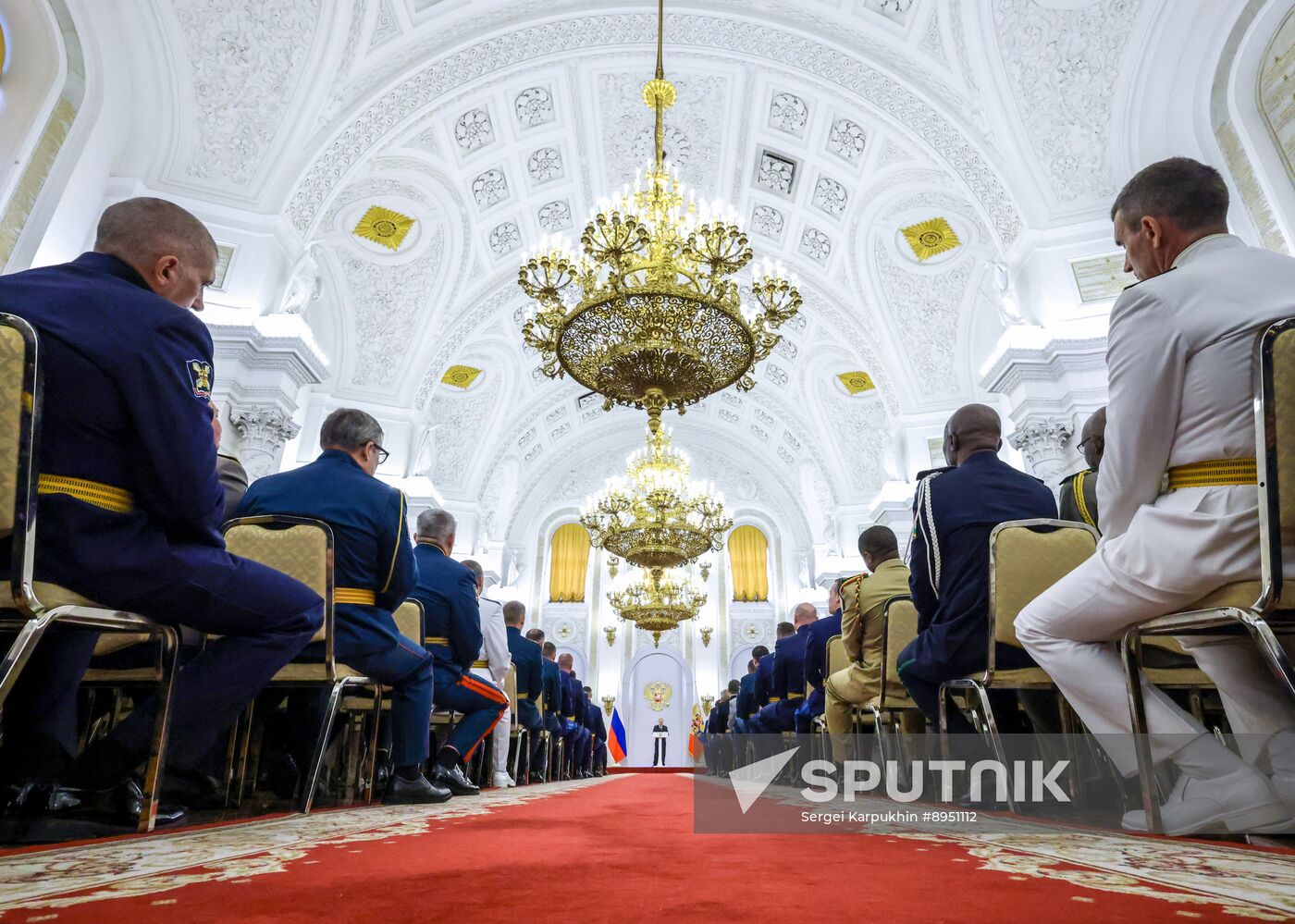 Russia Putin Higher Military Schools Graduates