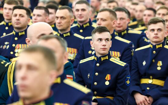 Russia Putin Higher Military Schools Graduates